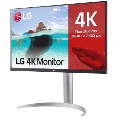 LG 27UP85NP-W Monitor Profesional 27 Pulgadas 4K UHD IPS Plata